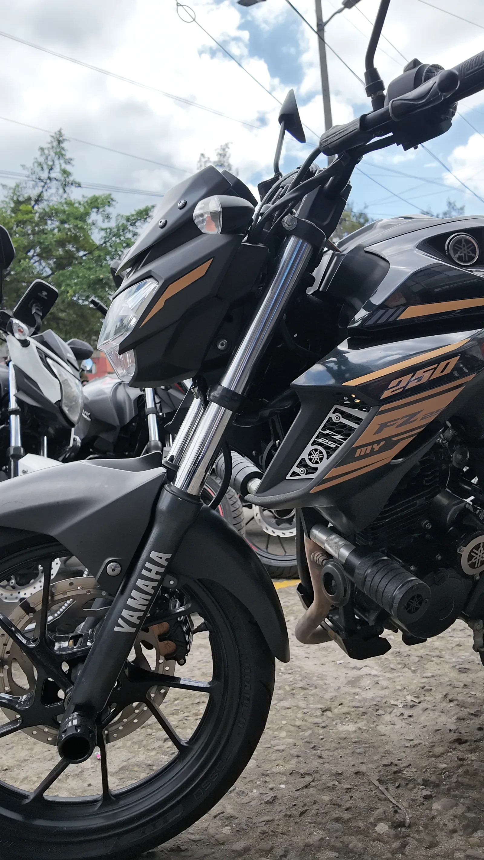 YAMAHA FZN250 foto 8