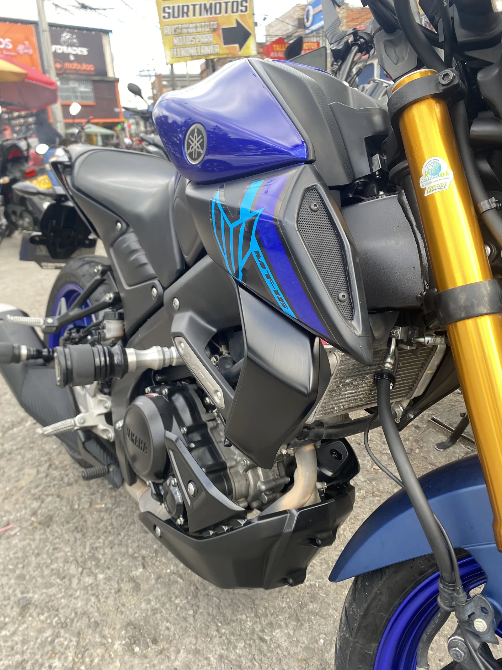 YAMAHA MT 15 foto 7